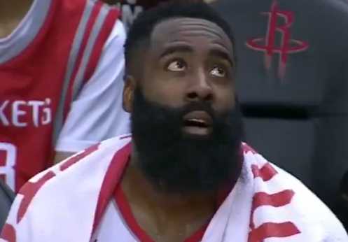 火记：哈登当年前三节就砍下60分但被换下，我至今无比愤慨