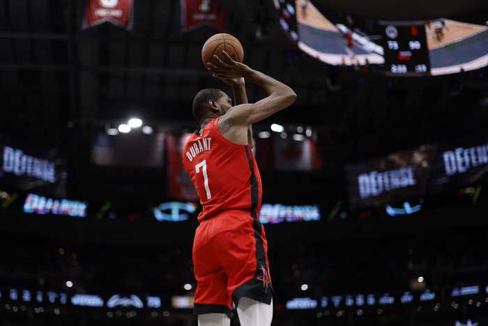 KD谈高效率：我热爱命中投篮 我有很多糟糕的出手&学会把它们投进